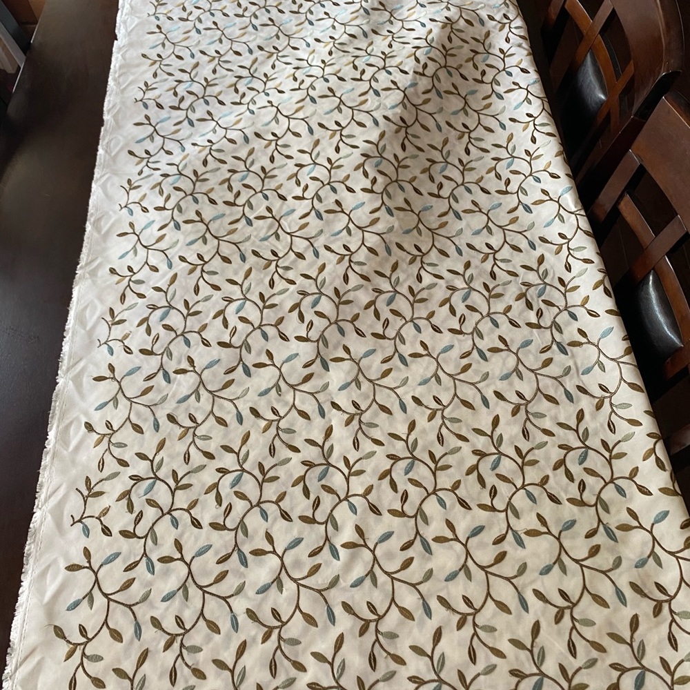 FABRICUTS SILK DRAPERY FABRIC (NWT)